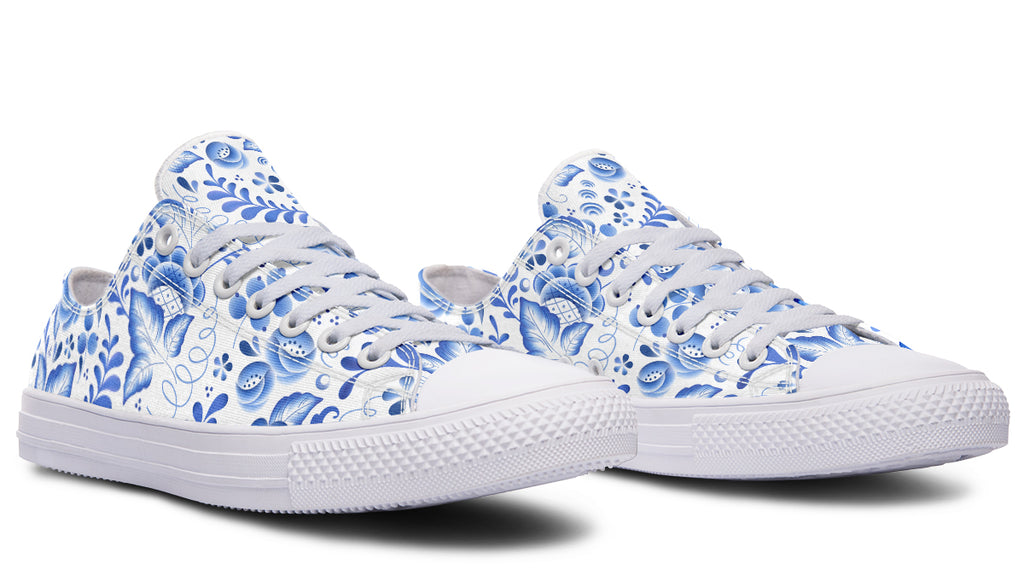 Porcelain Low Tops (Wide)
