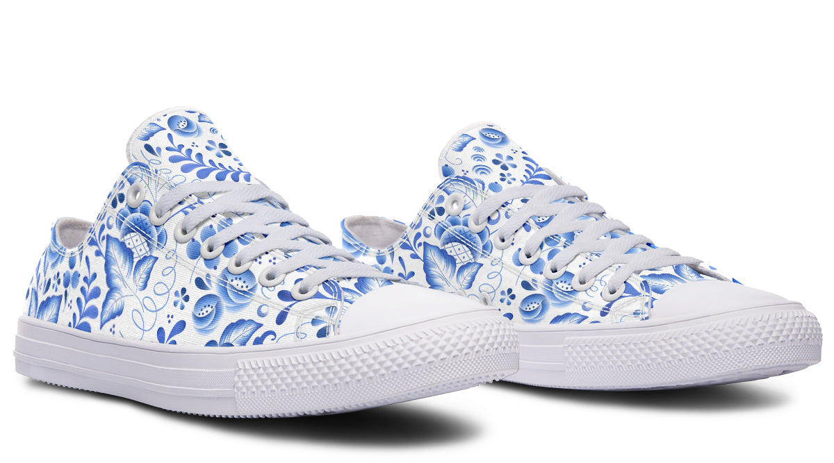 Porcelain Low Tops (Wide)