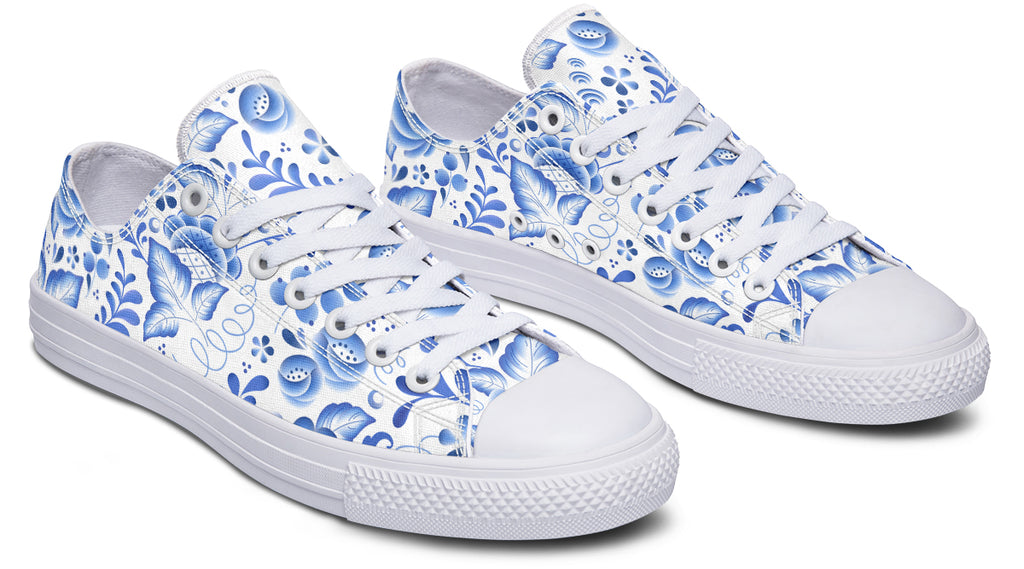 Porcelain Low Tops (Wide)