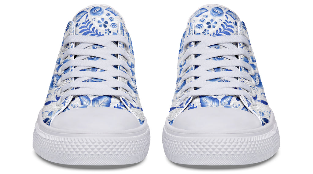 Porcelain Low Tops (Wide)