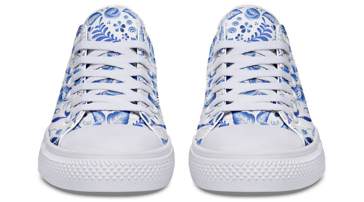 Porcelain Low Tops (Wide)