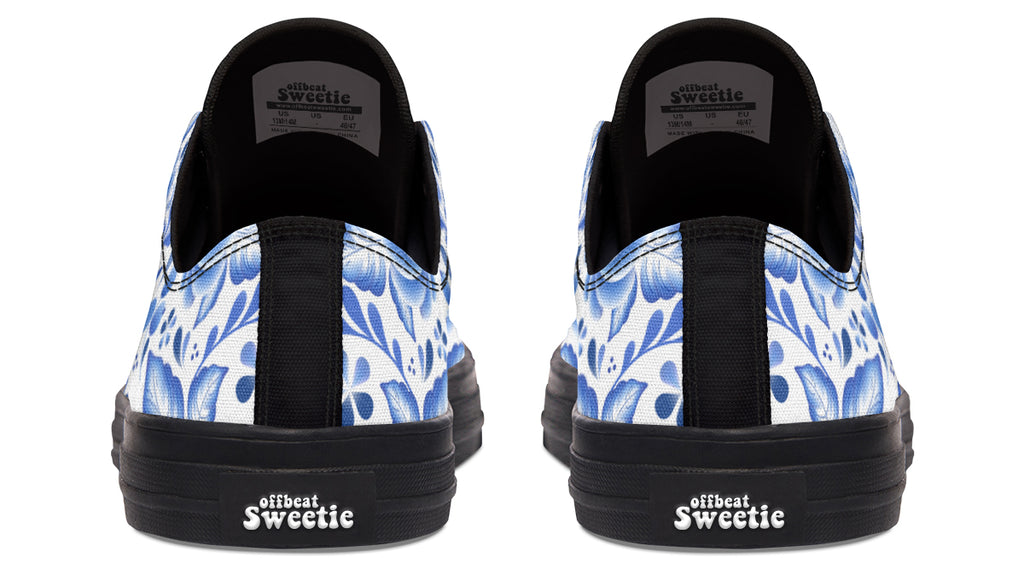 Porcelain Low Tops (Wide)