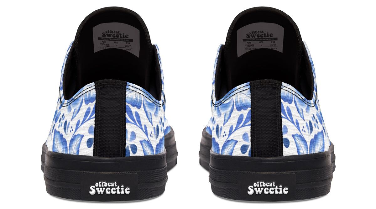 Porcelain Low Tops (Wide)