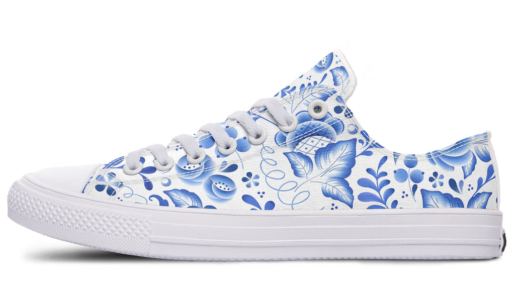 Porcelain Low Tops (Wide)