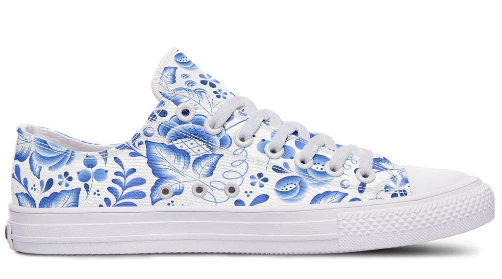 Porcelain Low Tops (Wide)
