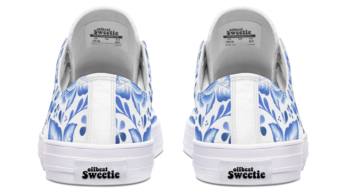 Porcelain Low Tops (Wide)