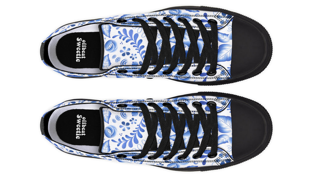 Porcelain Low Tops (Wide)