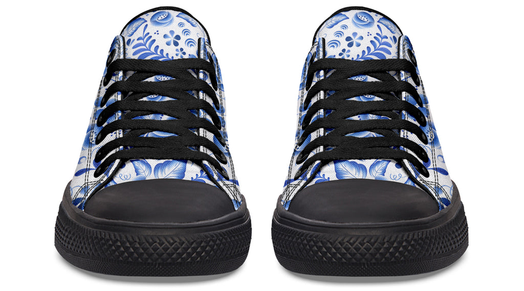 Porcelain Low Tops - Offbeat Sweetie