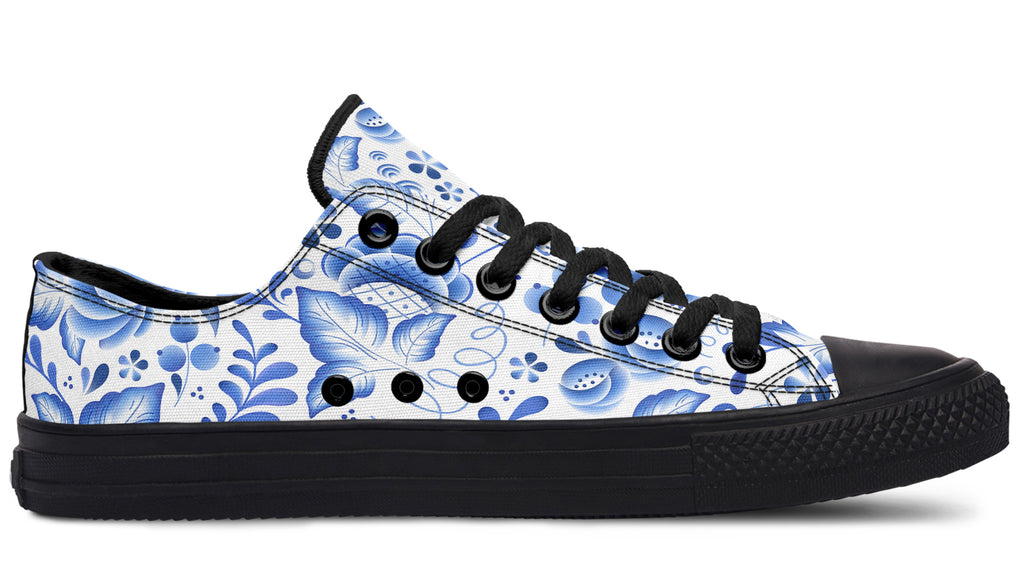 Porcelain Low Tops - Offbeat Sweetie