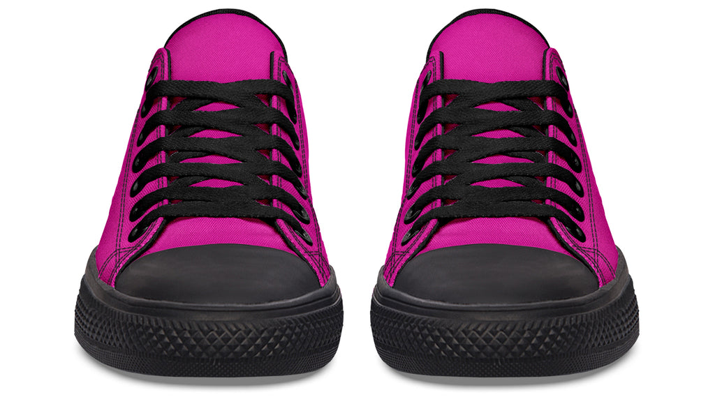 Pretty In Pink Low Tops - Offbeat Sweetie