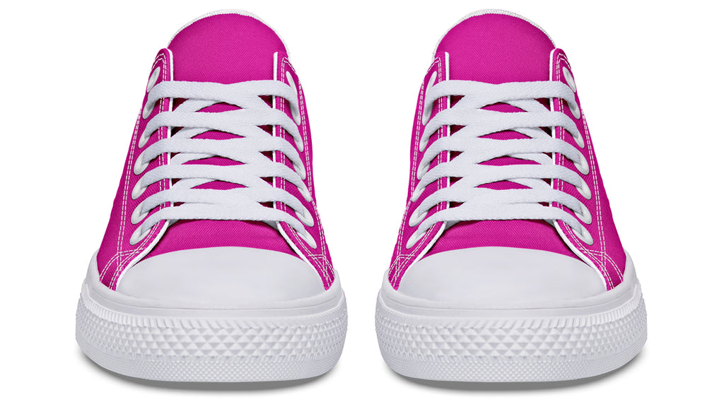 Pretty In Pink Low Tops - Offbeat Sweetie