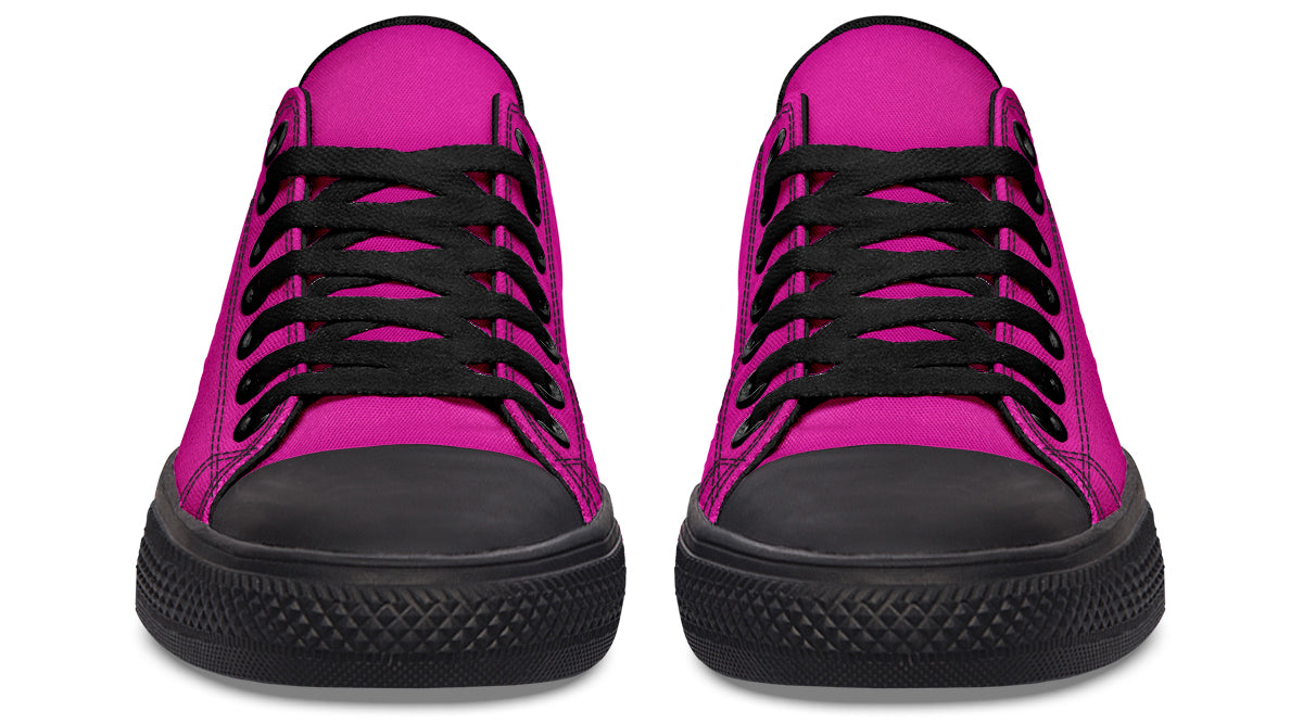 Pretty In Pink Low Tops (Wide)