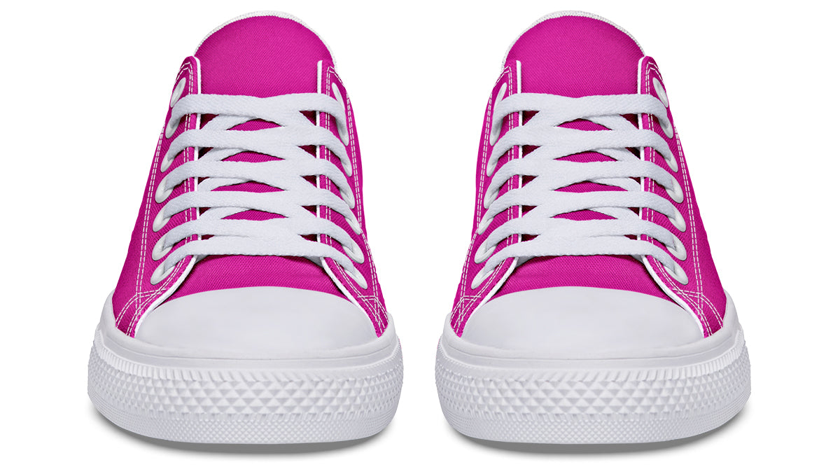 Pretty In Pink Low Tops (Wide)
