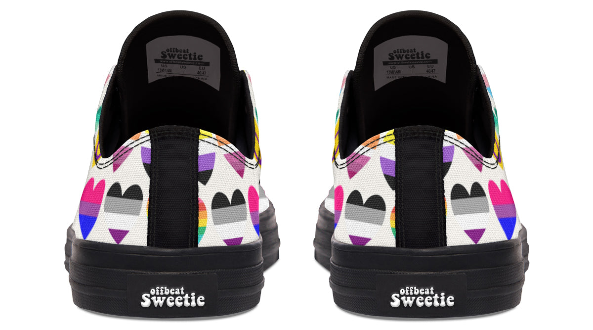 Pride Low Tops - Offbeat Sweetie