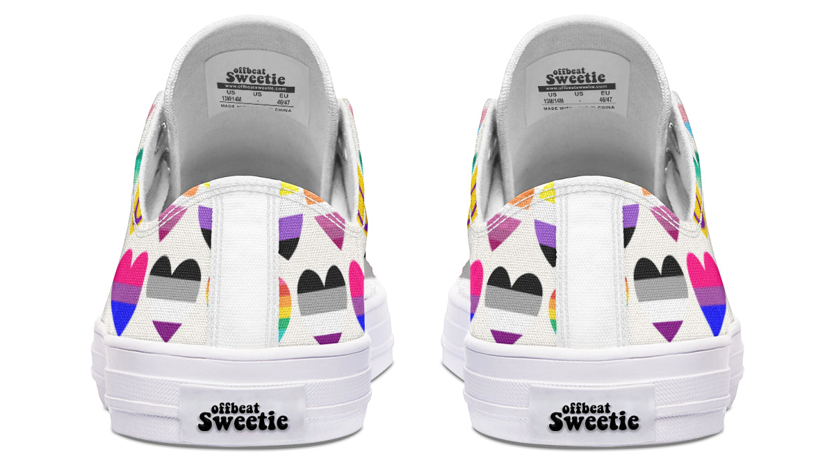 Pride Low Tops - Offbeat Sweetie