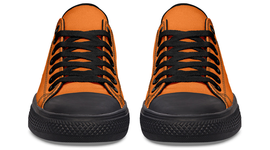 Pumpkin Pop Low Tops - Offbeat Sweetie