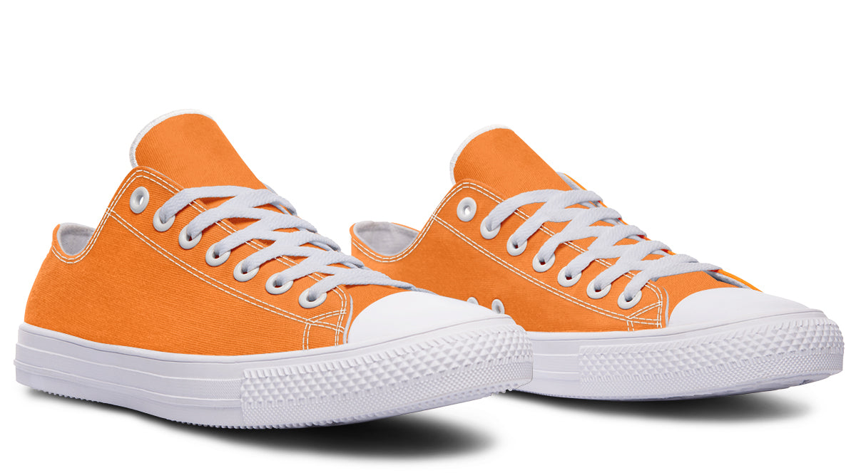Pumpkin Pop Low Tops - Offbeat Sweetie