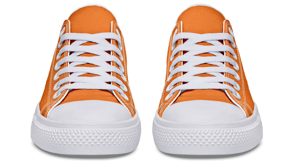 Pumpkin Pop Low Tops - Offbeat Sweetie