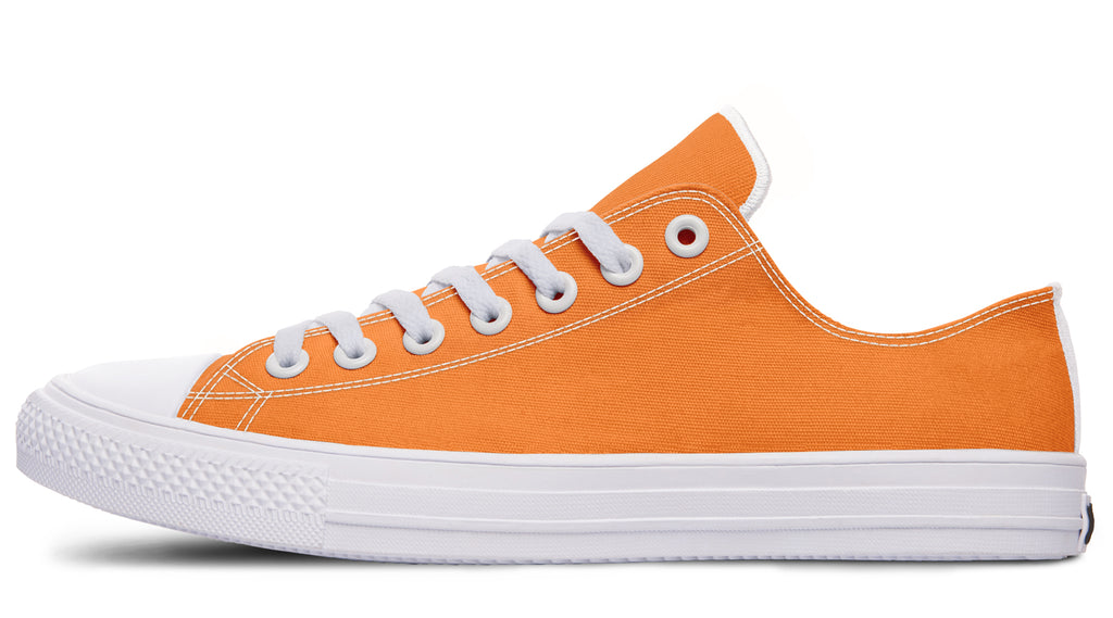 Pumpkin Pop Low Tops - Offbeat Sweetie