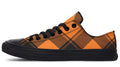 Pumpkin Pop Plaid Low Tops