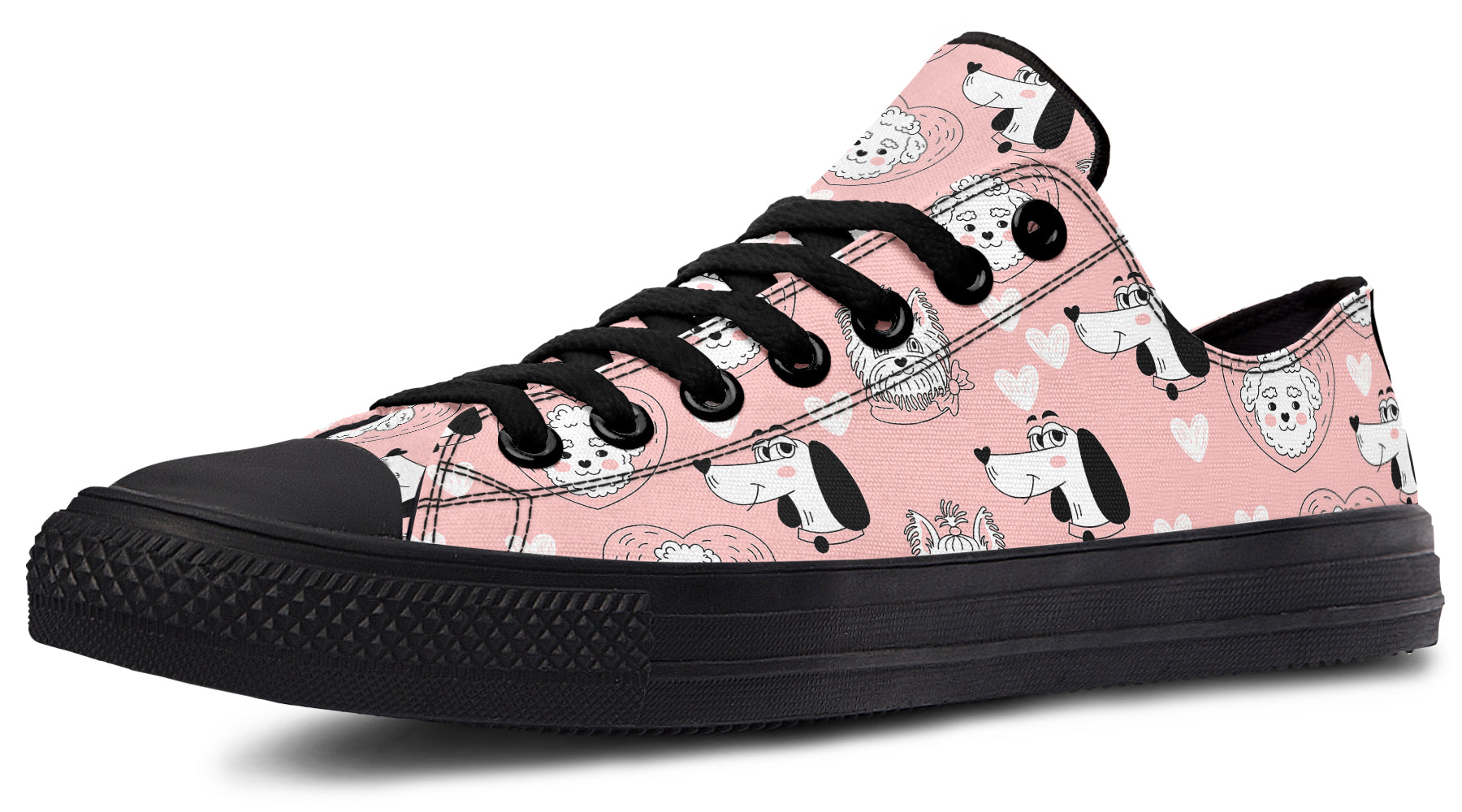 Puppy Love Low Tops (Wide)