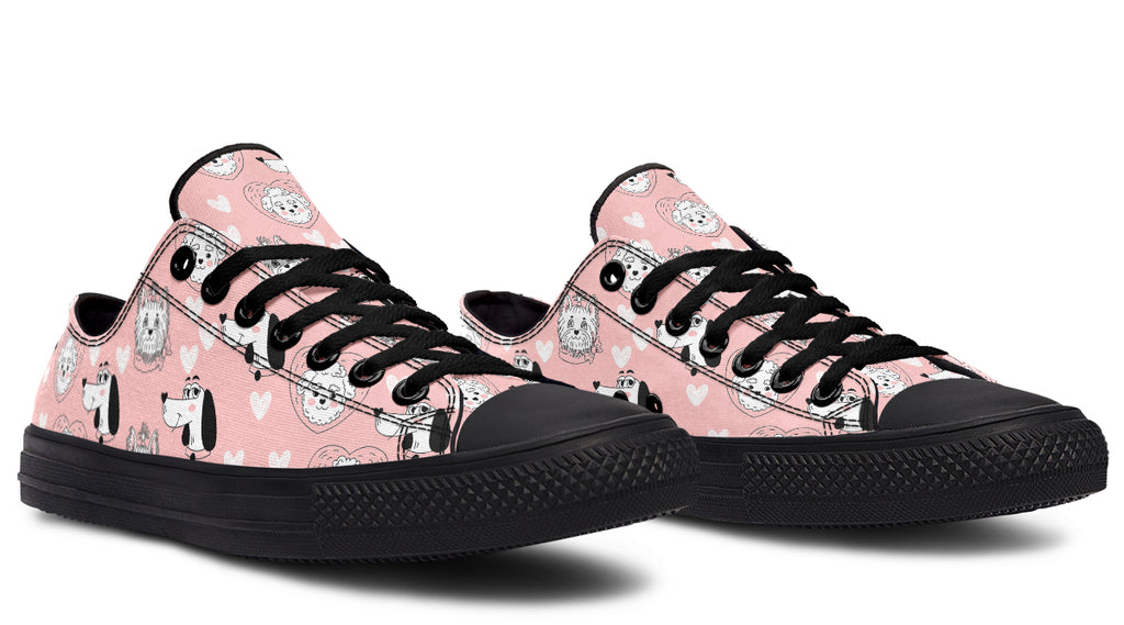 Puppy Love Low Tops (Wide)