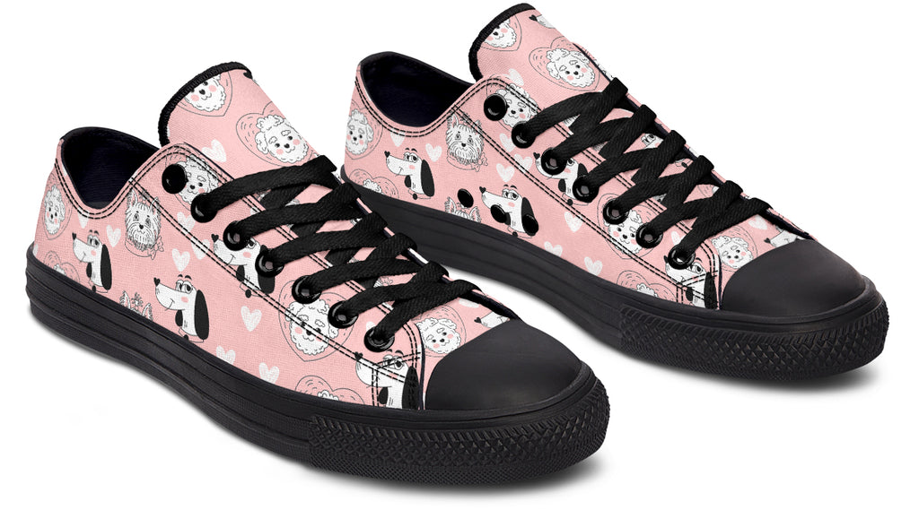 Puppy Love Low Tops (Wide)