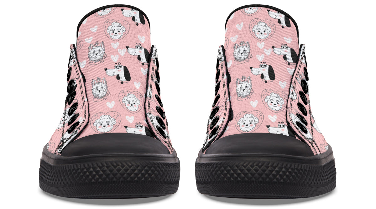 Puppy Love Low Tops (Wide)