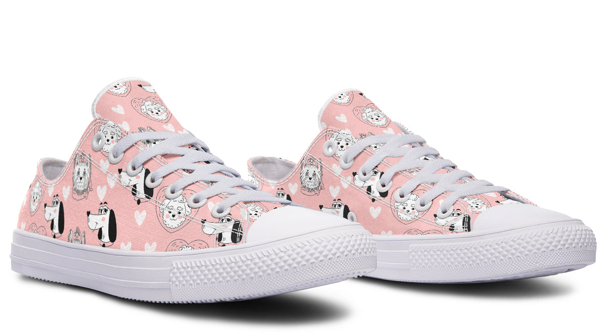 Puppy Love Low Tops (Wide)