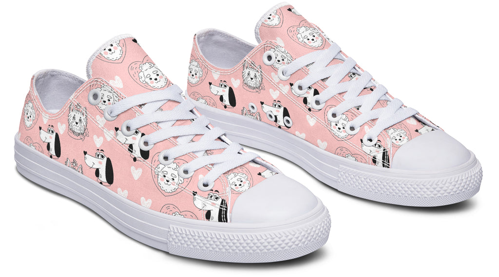 Puppy Love Low Tops (Wide)