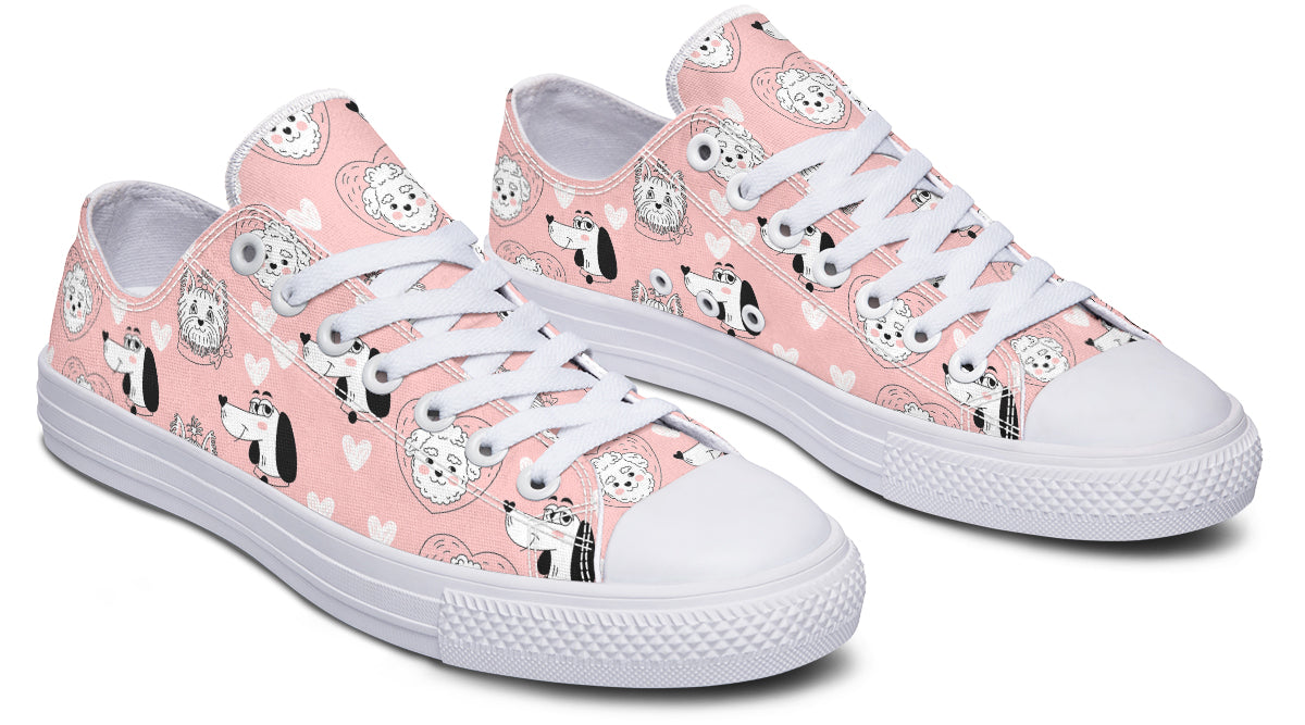 Puppy Love Low Tops (Wide)