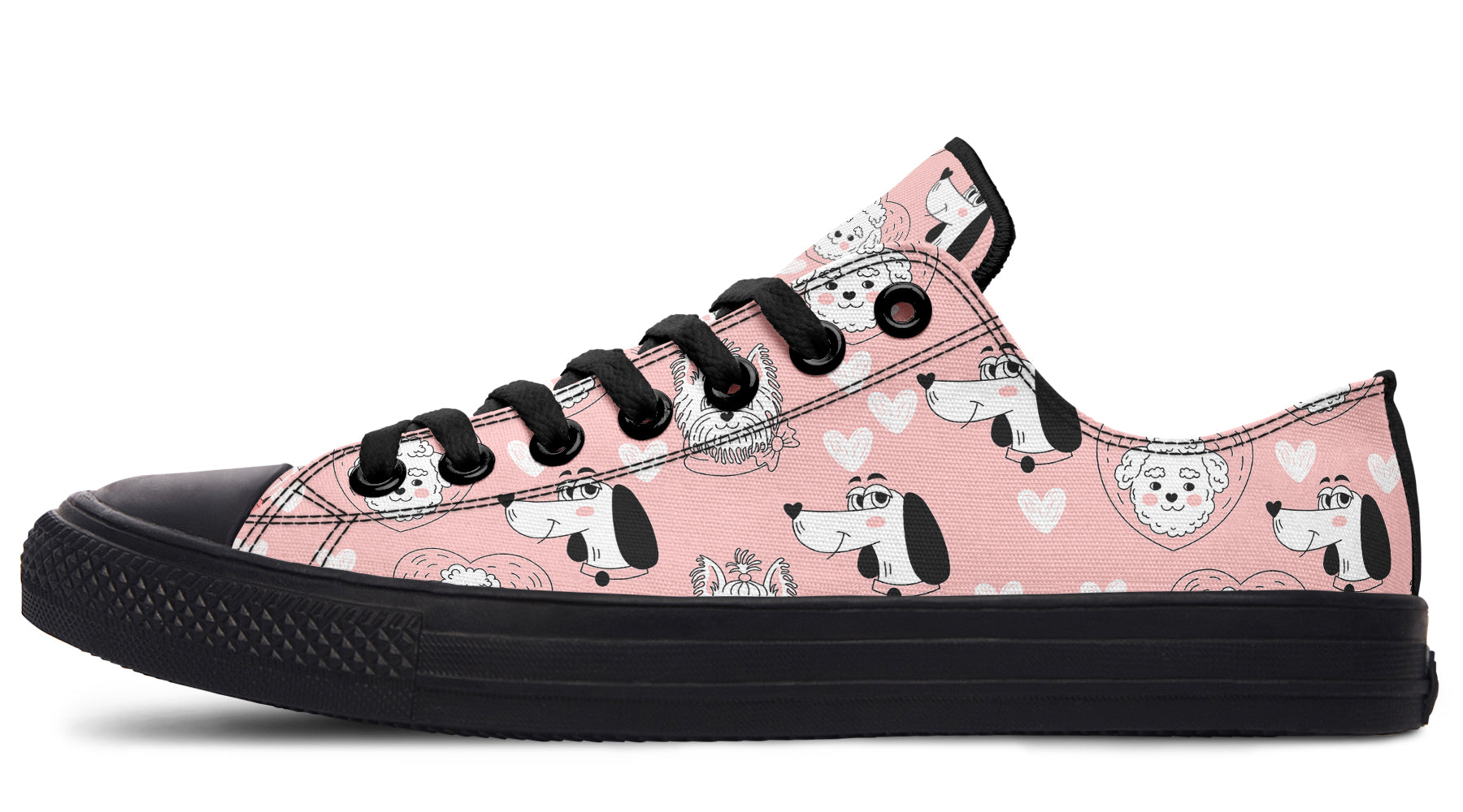 Puppy Love Low Tops (Wide)