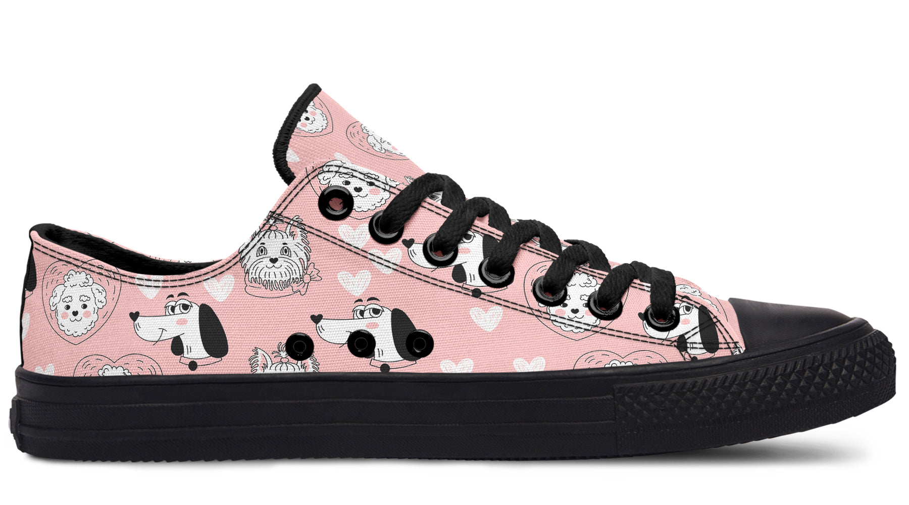 Puppy Love Low Tops (Wide)