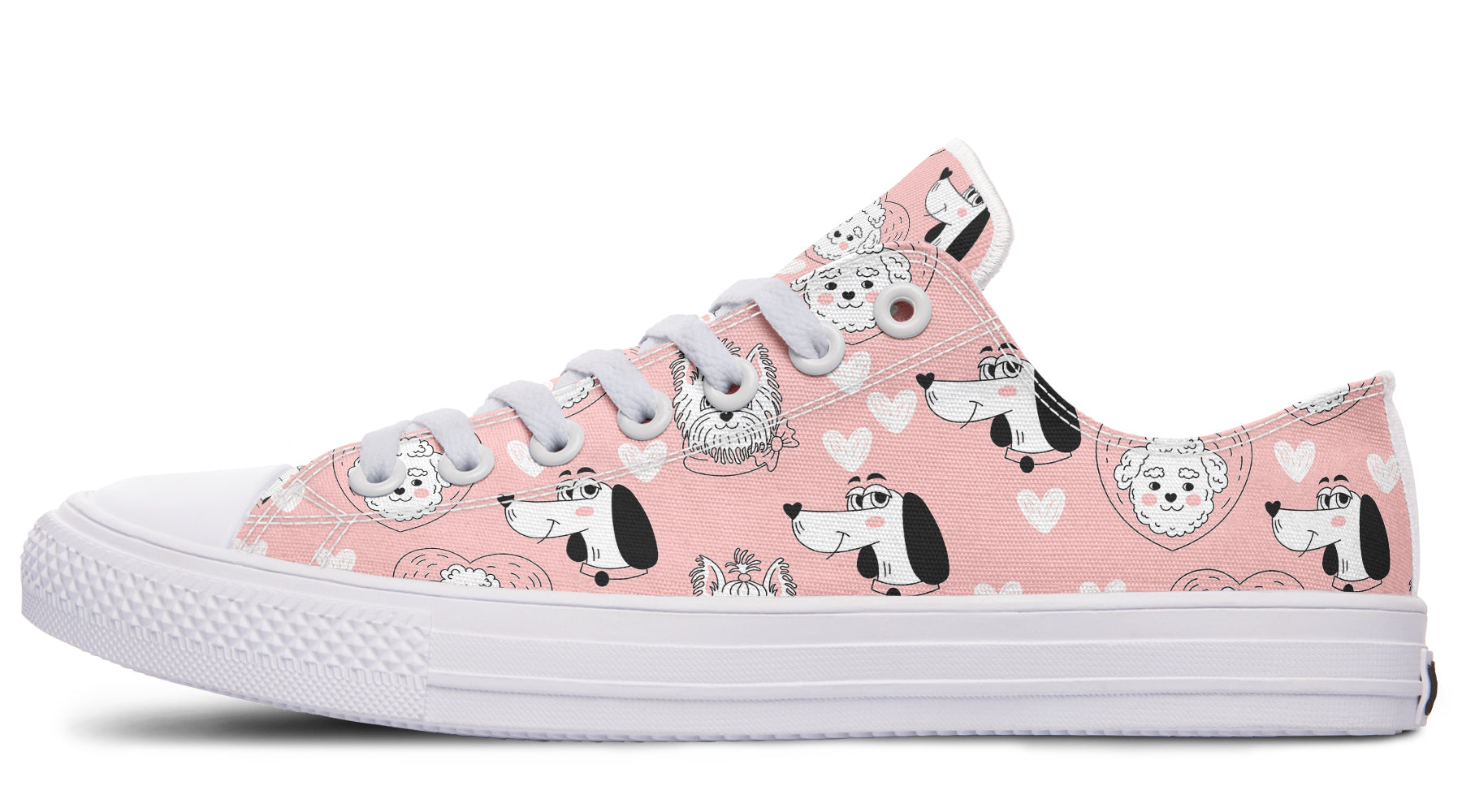 Puppy Love Low Tops (Wide)