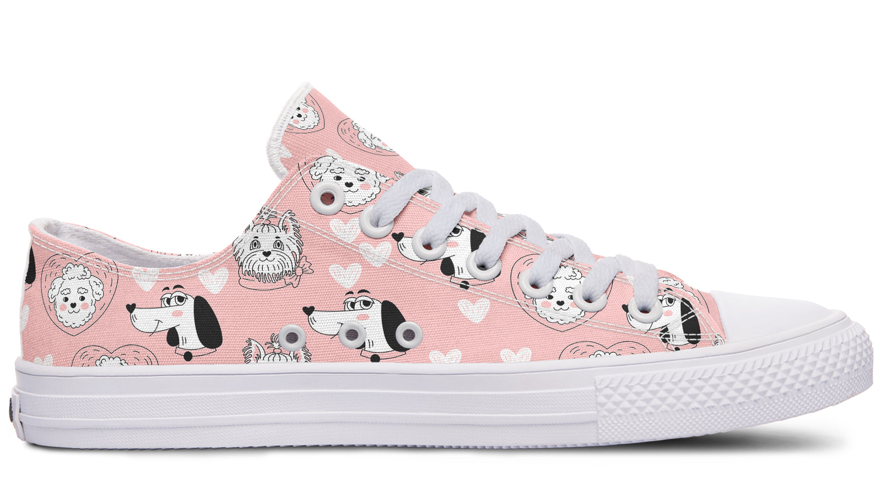 Puppy Love Low Tops (Wide)