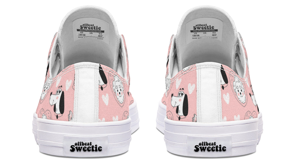Puppy Love Low Tops (Wide)