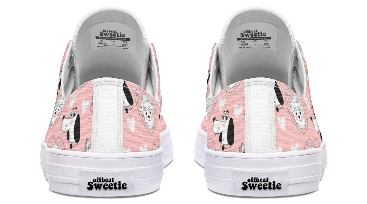 Puppy Love Low Tops (Wide)