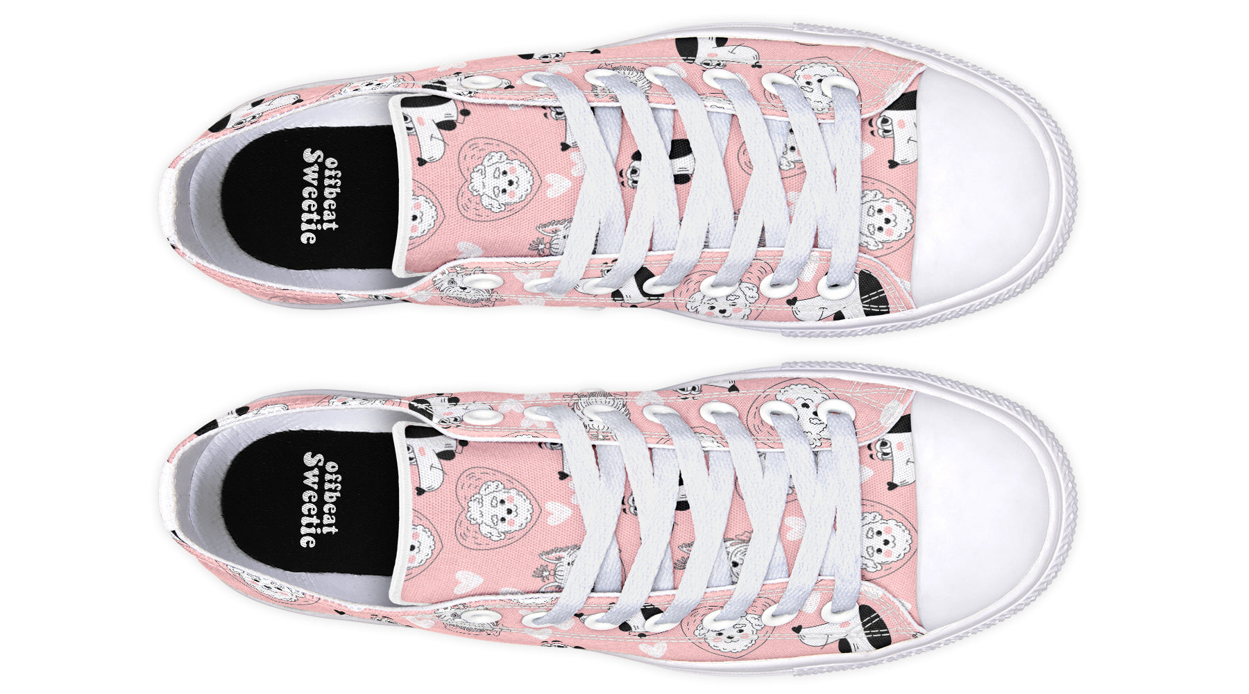 Puppy Love Low Tops