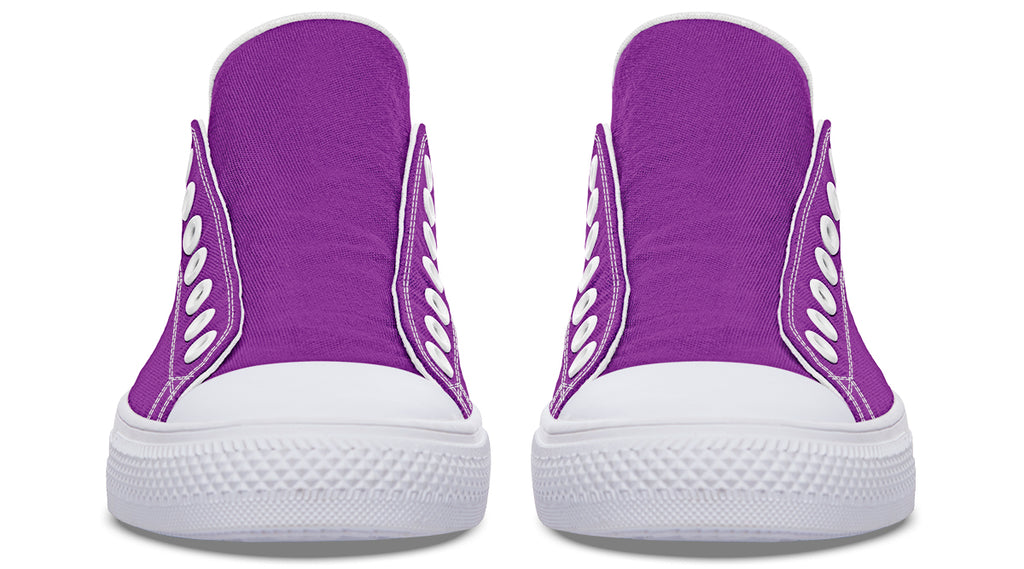 Purple Rain Low Tops (Wide)
