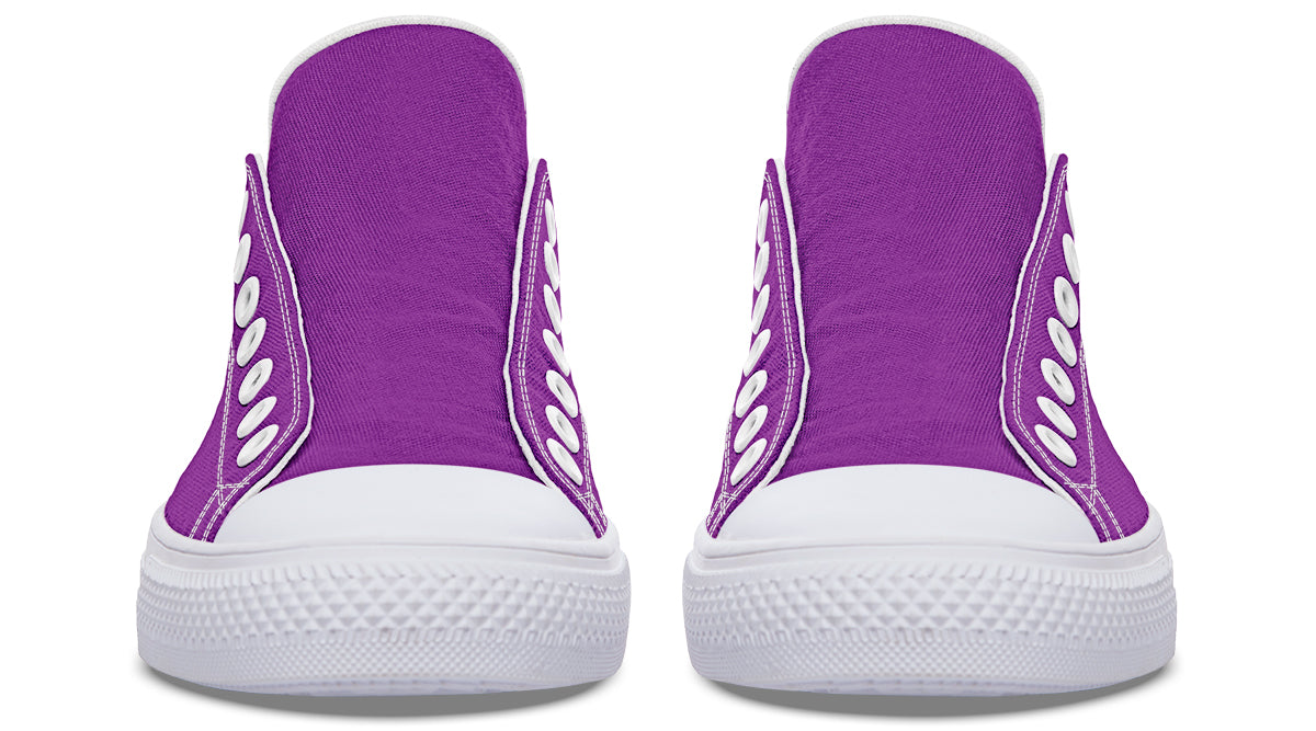 Purple Rain Low Tops (Wide)