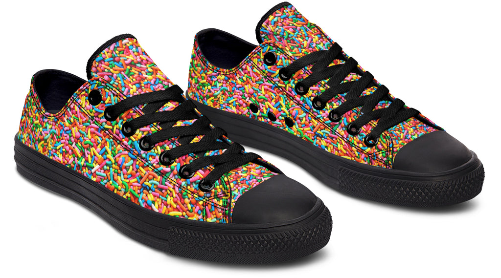 Rainbow Sprinkles Low Tops (Wide)