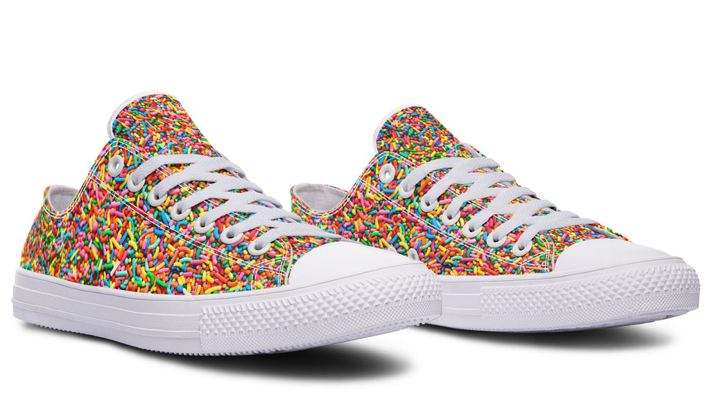 Rainbow Sprinkles Low Tops (Wide)