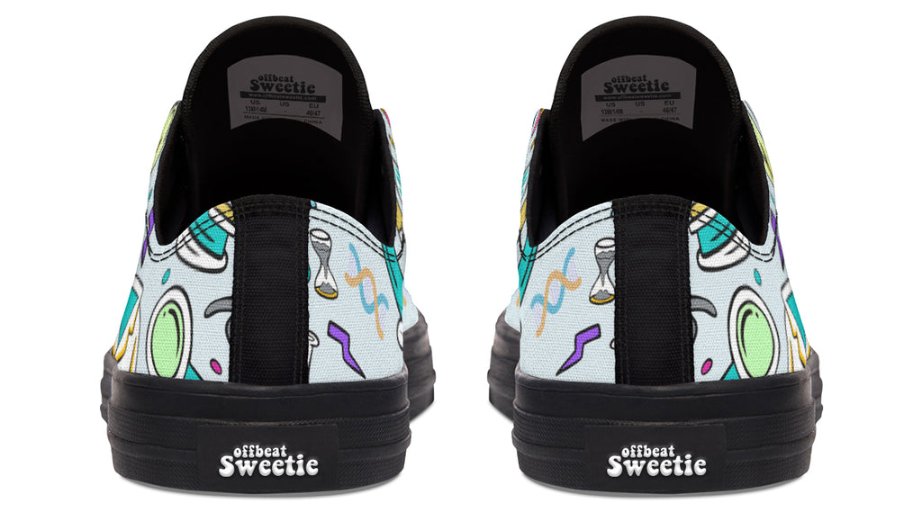 STEM Blue Low Tops