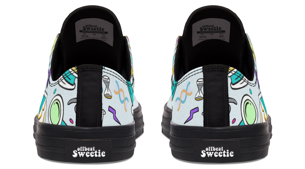 STEM Blue Low Tops