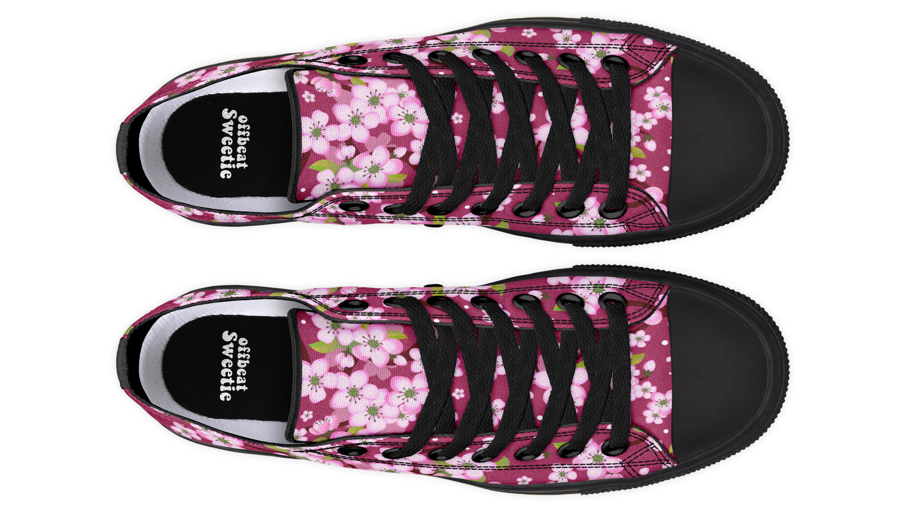 Sakura Low Tops - Offbeat Sweetie