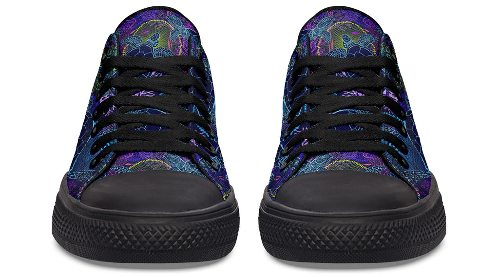 Sea Turtles Low Tops (Wide)