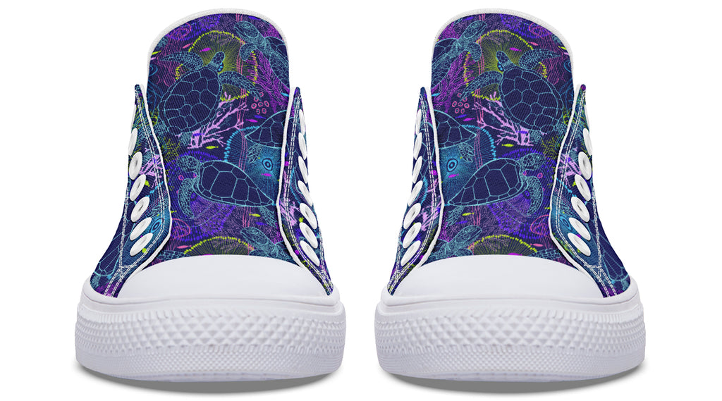 Sea Turtles Low Tops (Wide)