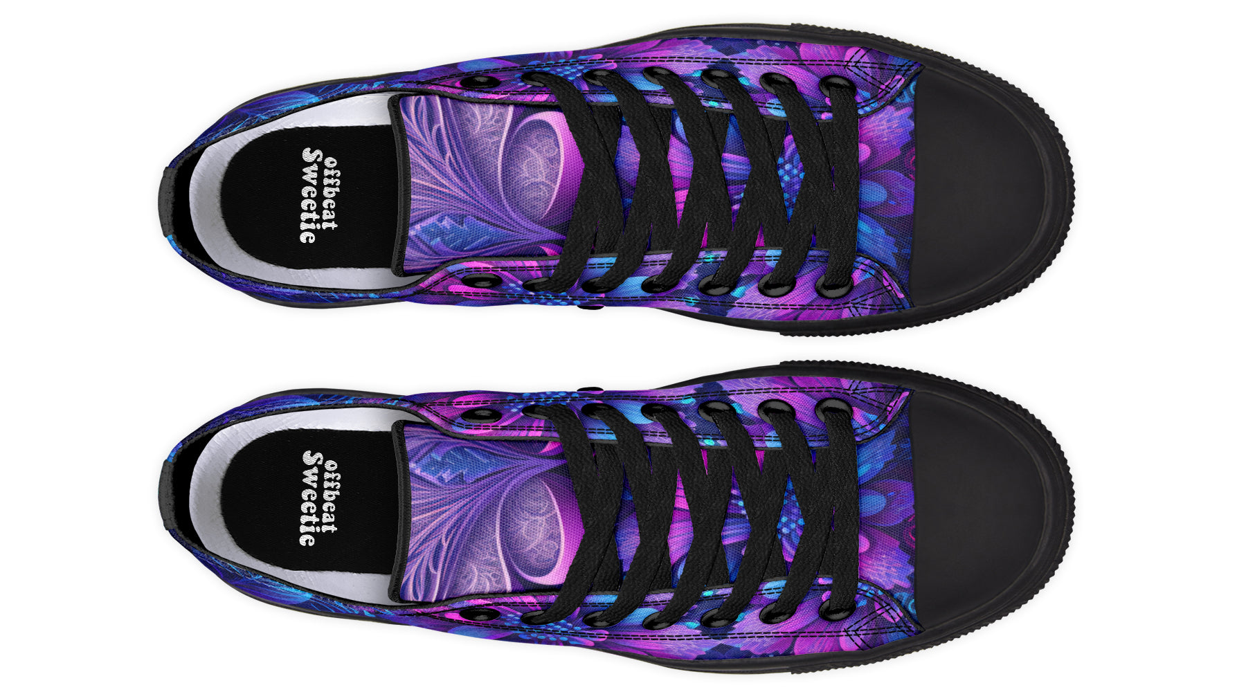 Secret Garden Low Tops - Offbeat Sweetie