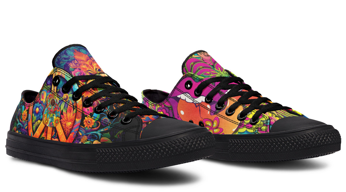 Summer Of Love Low Tops - Offbeat Sweetie