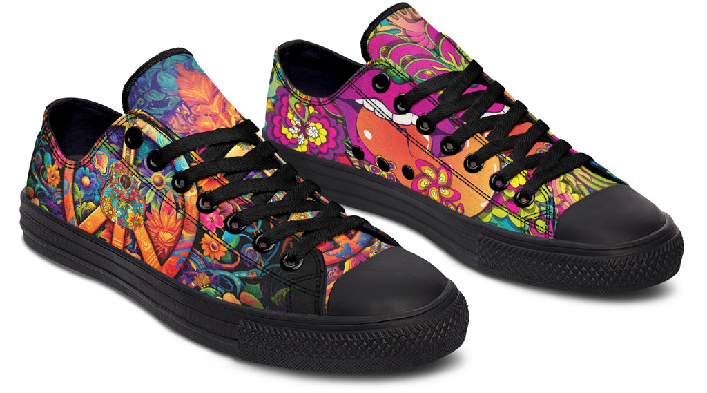 Summer Of Love Low Tops - Offbeat Sweetie